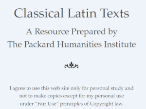 Didattica digitale del latino: qualche proposta