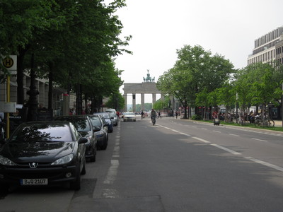 Verde e porta di Brandeburgo