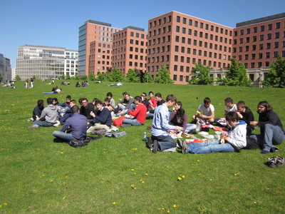 Pranzo sull'erba
