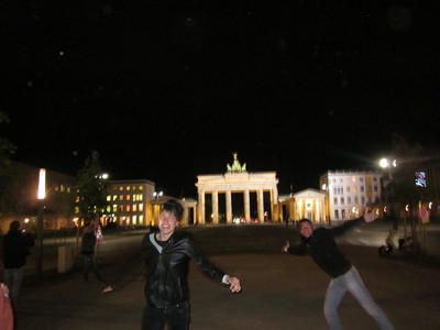 Brandeburger Tor by night