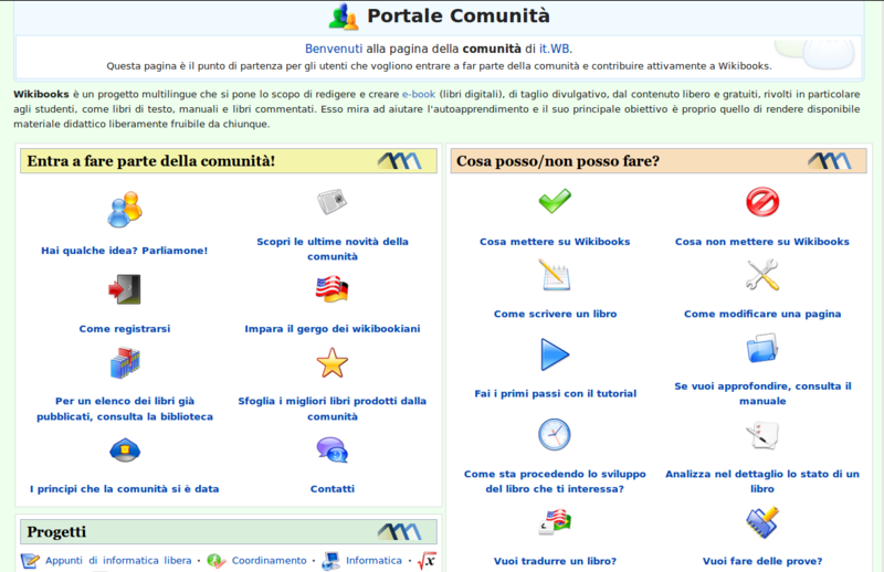 Portale comunità