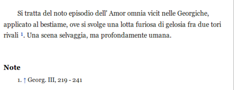 Visualizzazione annotazioni