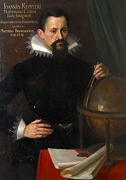 Johannes Kepler (Public domain, via Wikimedia
Commons)