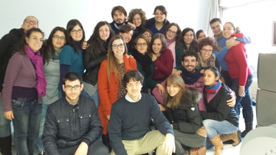 Foto di gruppo laboratorio